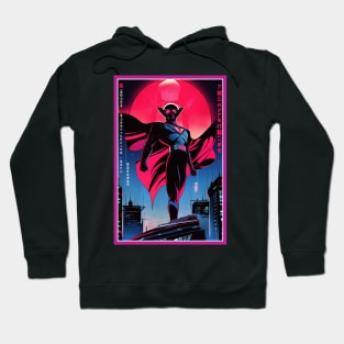 Retro Anime Comic Hero | Anime Origin | Vintage Anime Art Hoodie